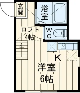 ユナイト田浦フォルタレーザ【205号室】の間取り