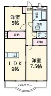 プリーマ【3階】の間取り