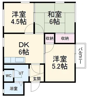 サンコーポNo.8【2階】の間取り