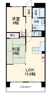 グリーンミユキ高崎【7階】の間取り