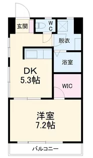 KATSUSHICHI.BLD参番館【203号室】の間取り