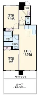 アパガーデンパレス高崎【2階】の間取り