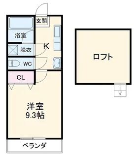 コンフォート高崎【207号室】の間取り