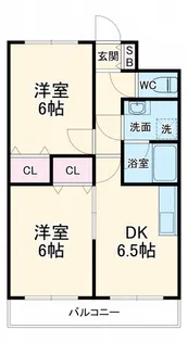 エクセレントこはく【1階】の間取り
