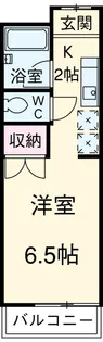 アヴェニュー高畑【210号室】の間取り