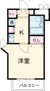ライオンズテラス武蔵小金井【310号室】の間取り