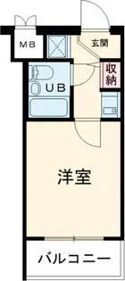 ライオンズテラス武蔵小金井【3階】の間取り