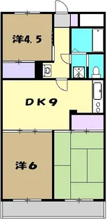 バードランド小金井【3階】の間取り