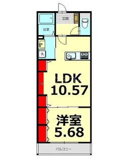 RegaroⅢ【1階】の間取り