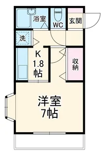 メゾンドプリミエール【1階】の間取り