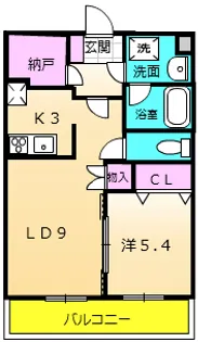 サンヒルズⅡ【307号室】の間取り