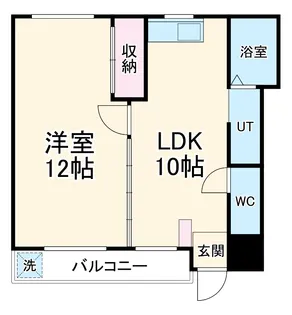 シャルムレジデンスⅡ【3階】の間取り