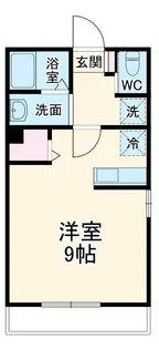 クオーレ習志野台Ⅱ【1階】の間取り