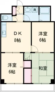 メゾン雅【202号室】の間取り