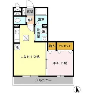 サクセスⅢ【1階】の間取り