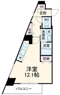 スタイリオ元住吉【4階】の間取り