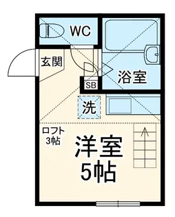 リベルテ中央林間【1階】の間取り