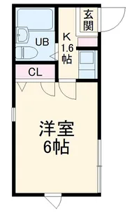 ジャーティン伊藤【106号室】の間取り