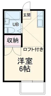 ローズハウス【2階】の間取り