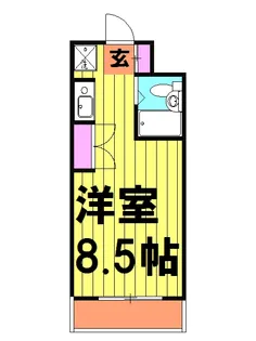 グリーンヒルズ【3階】の間取り