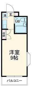 グリーンヒルズ【4階】の間取り
