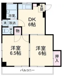 リバーサイドメゾンA【3階】の間取り