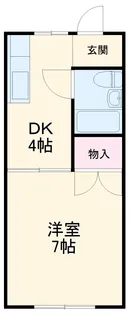 オランジュベール日永【2階】の間取り