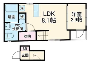 エスカリエ名駅【301号室】の間取り