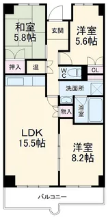 ピボットマンション小鴨【1階】の間取り
