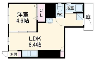 マンション則武【1階】の間取り