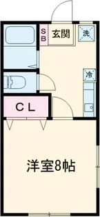 ベルフルールⅤ【1階】の間取り