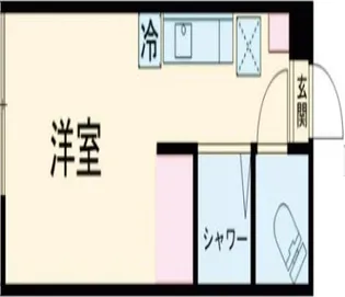 Glanz綾瀬【1階】の間取り