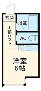 ユナイト根岸エルコンドルパッサ【1階】の間取り
