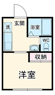 ビューラー加藤【101号室】の間取り