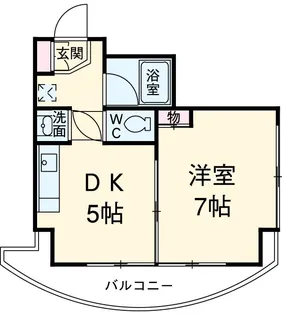 インペリアルホリウチ壱番館【4階】の間取り