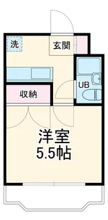 ヴィラヤマナカ4【204号室】の間取り