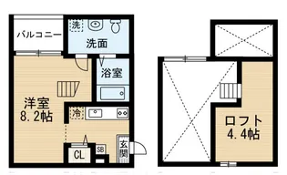 solare(ソラーレ)【103号室】の間取り