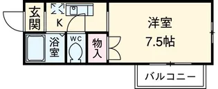 グレイスフルⅠ【1階】の間取り