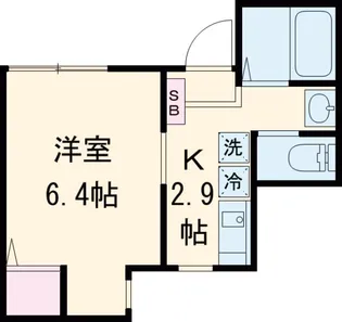グランド バリオーニ【2階】の間取り