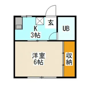 エクセレントハイムタカトリ【2階】の間取り