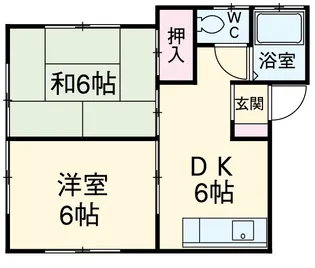 第三グリーンハイム【1階】の間取り