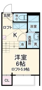 プランドールレガリア【2階】の間取り