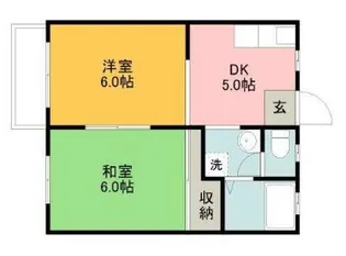 オーチャードハウス【202号室】の間取り