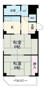 日興ビル【4階】の間取り
