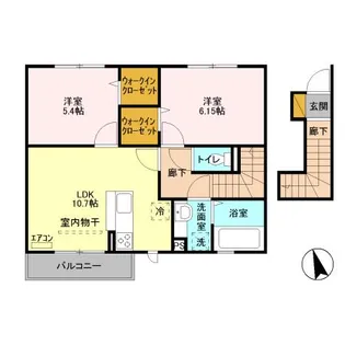 CEREZO・M【2階】の間取り