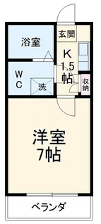 サンフラワー相原【2階】の間取り