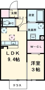 ルミナス【1階】の間取り