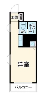 Will Olympia金沢八景【108号室】の間取り