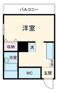 セントラルハイツⅡ【401号室】の間取り