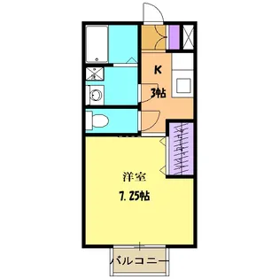 モナリエマットーネ【1階】の間取り
